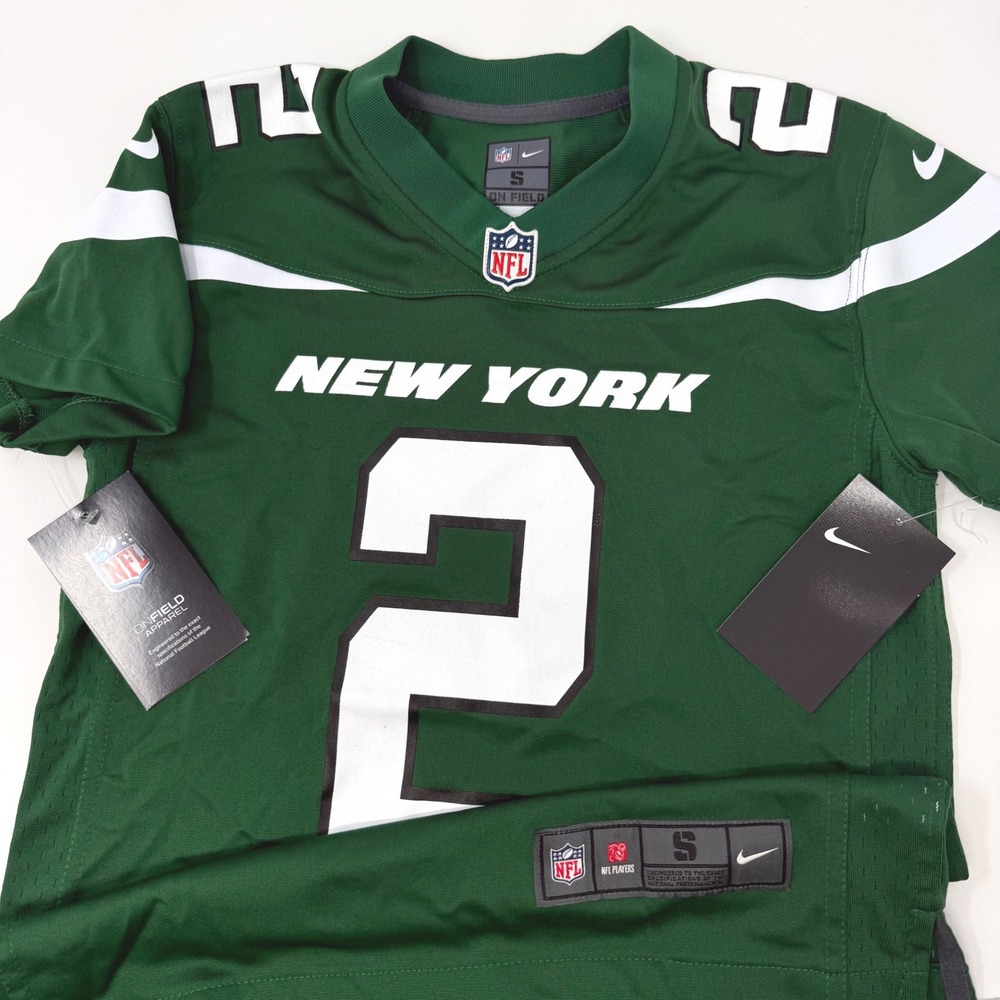 Nike New York Jets Zach Wilson 2 NFL Jersey Youth Small 8 9Z1B7N1P9-NYJZW NEW